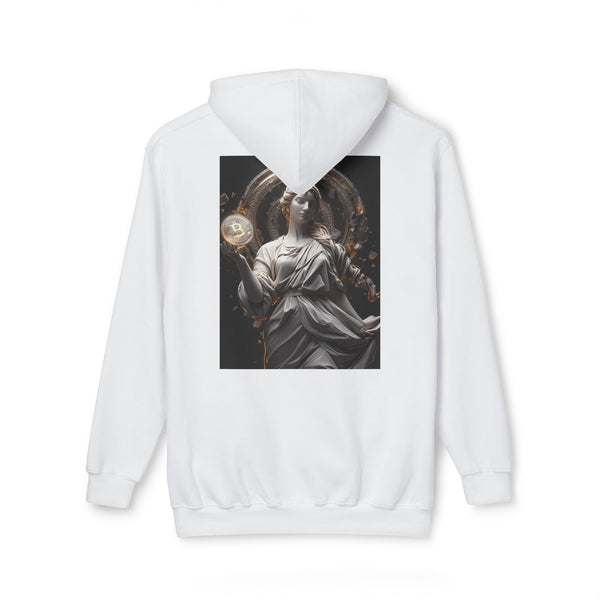 Bitcoin Goddess Hoodie - Cozy Unisex Sweatshirt Made in US