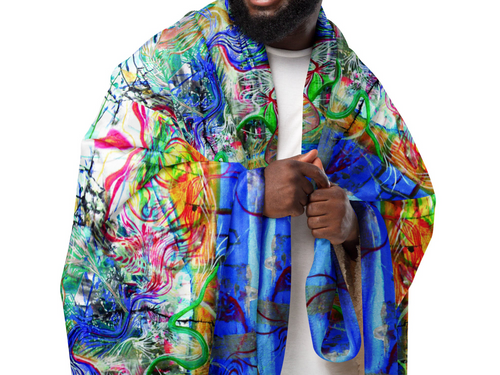3rd Eye Sherpa blanket