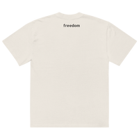 Freedom Oversized faded t-shirt