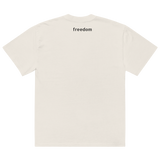 Freedom Oversized faded t-shirt