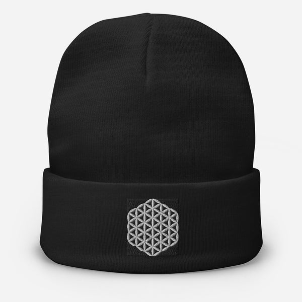 Sacred Seed Embroidered Beanie