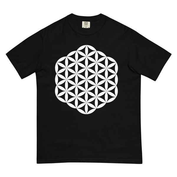 Flower of Life Unisex garment-dyed heavyweight t-shirt