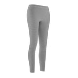 Grey Pattern Women's Cut & Sew Casual Leggings - seed