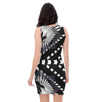Palm Sublimation Cut & Sew Dress - seed